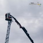 Colocación de líneas eléctricas