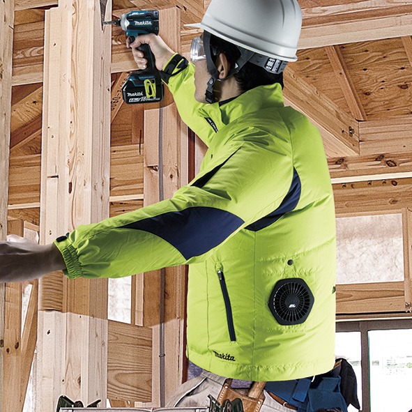 Chaqueta ventilada Makita DFJ212ZL