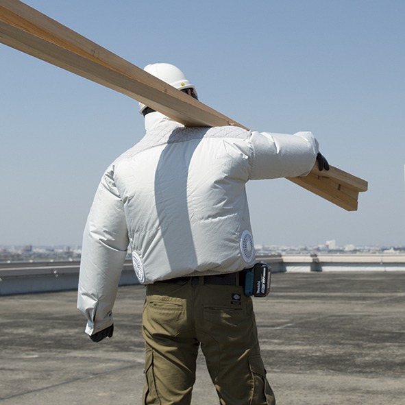 Chaqueta ventilada Makita DFJ405ZL
