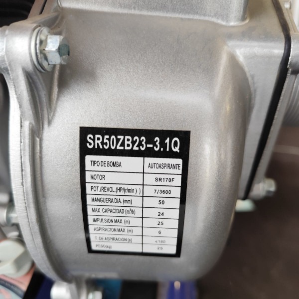 Motobomba Coval SR50-BASIC