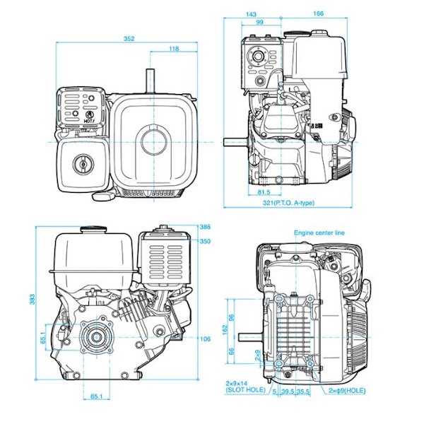 Motor YAMAHA MX-200B2E